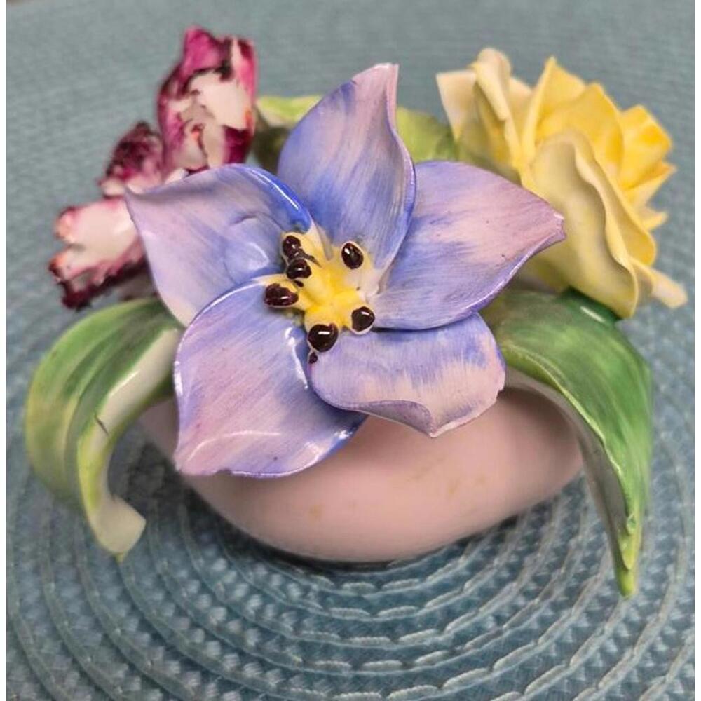 Staffordshire Floral Bone China Flower Arrangement